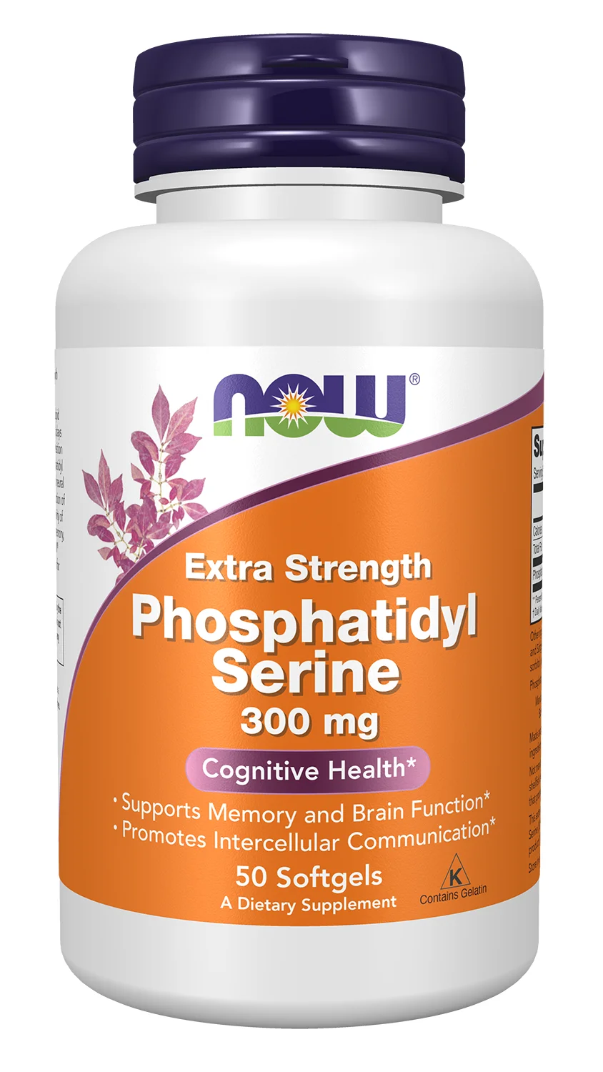 NOW Foods Phosphatidyl Serine - 300mg Extra Strength