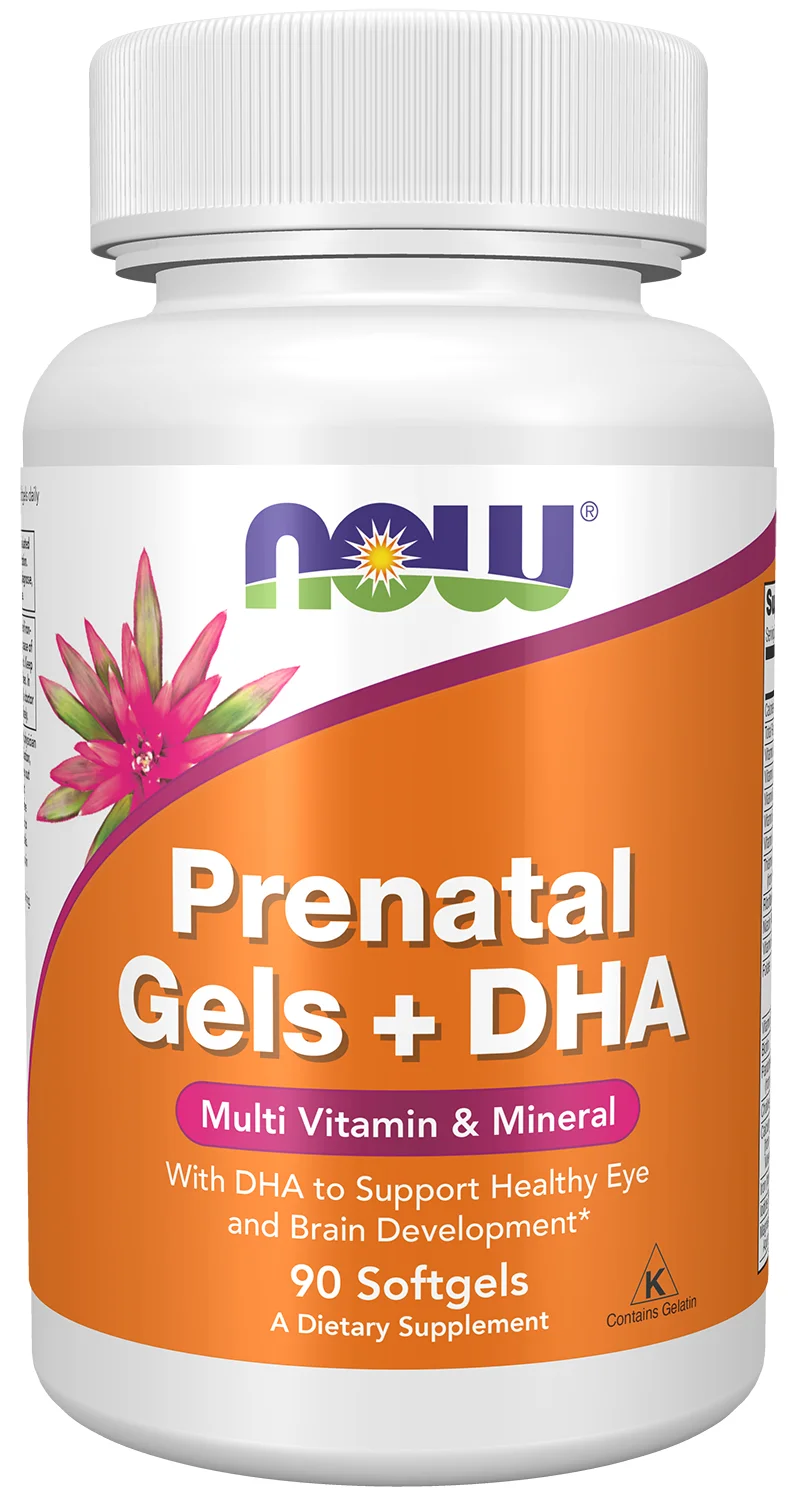 NOW Foods Prenatal Gels + DHA