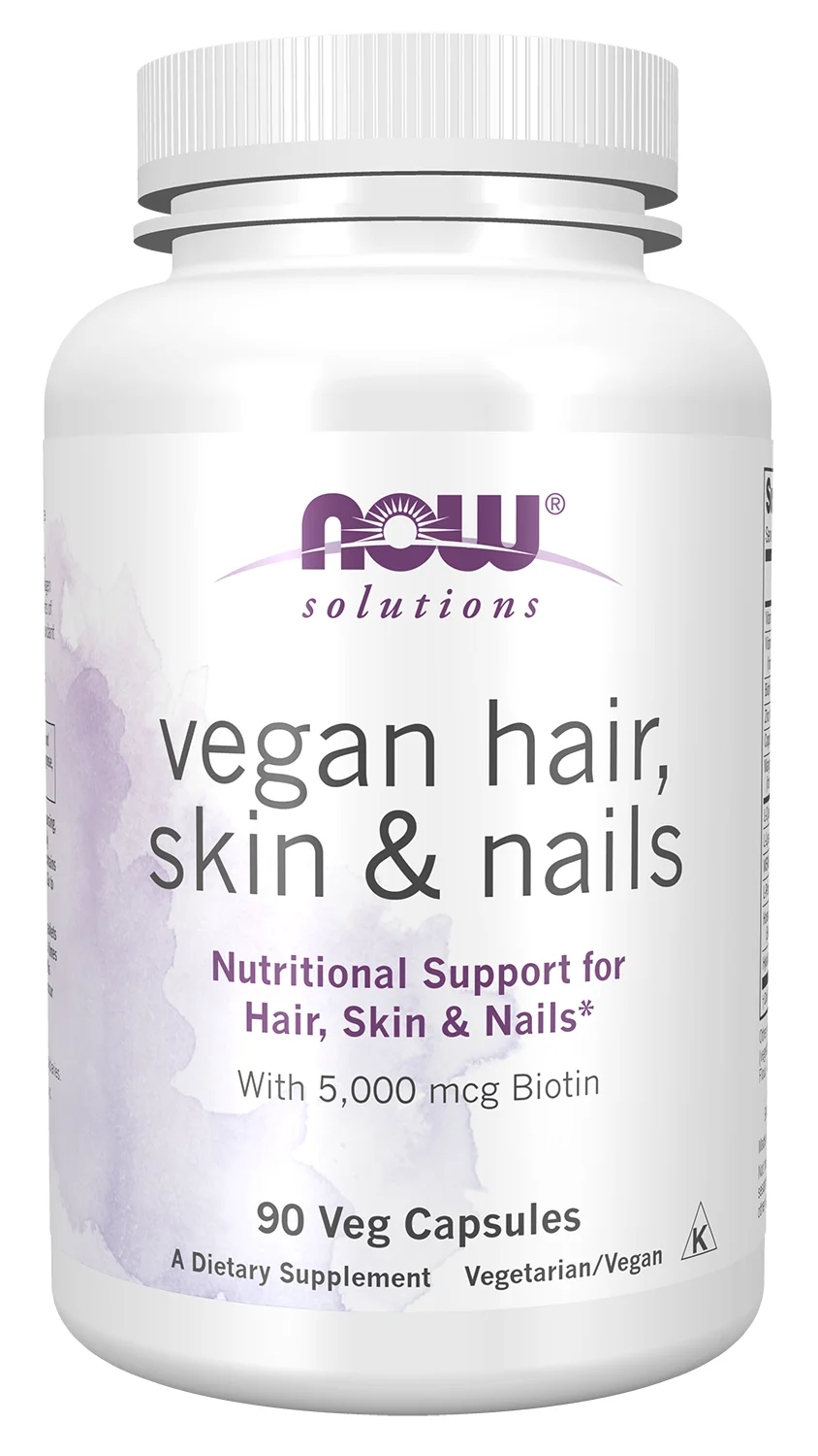 NOW Foods Vegan Hair, Skin & Nails