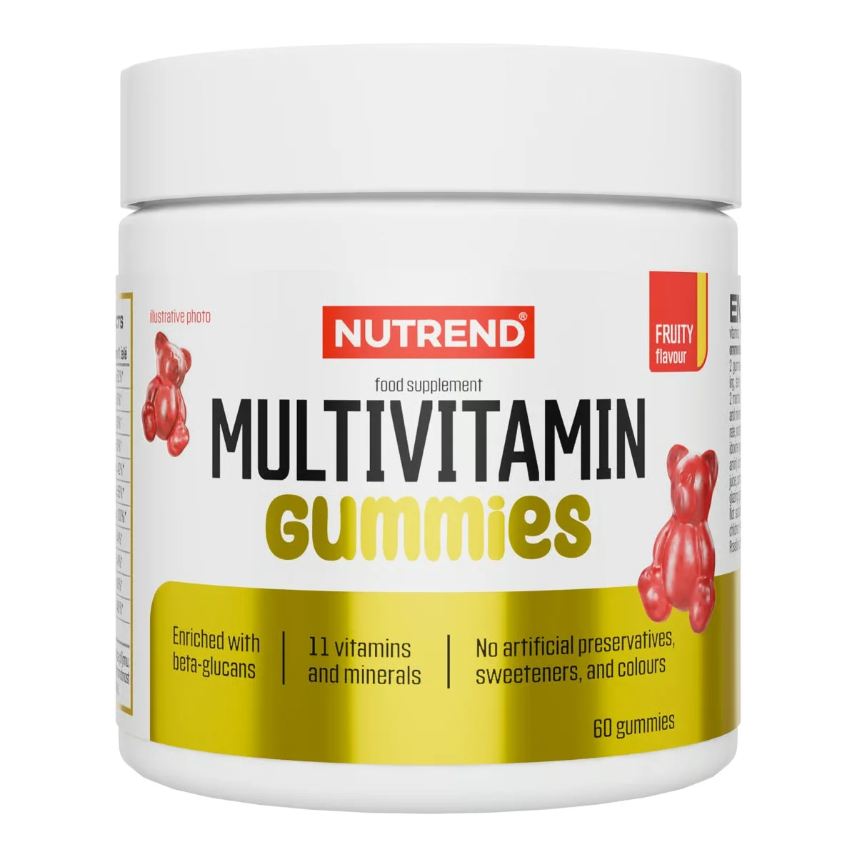 Nutrend Multivitamin Gummies, Fruity