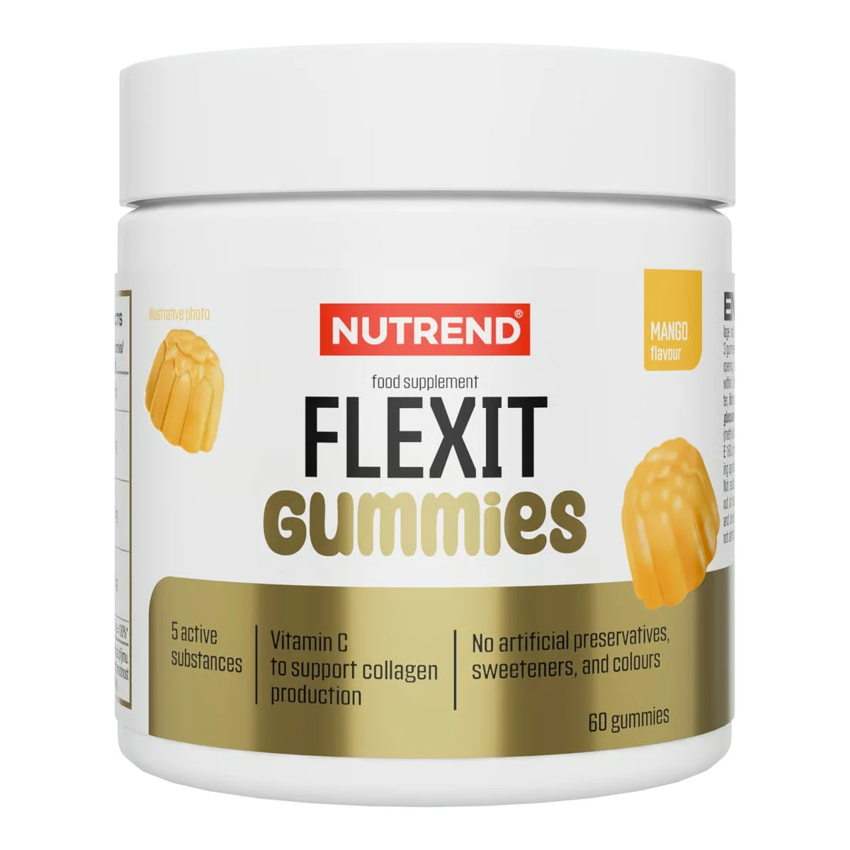 Nutrend Flexit Gummies, Mango