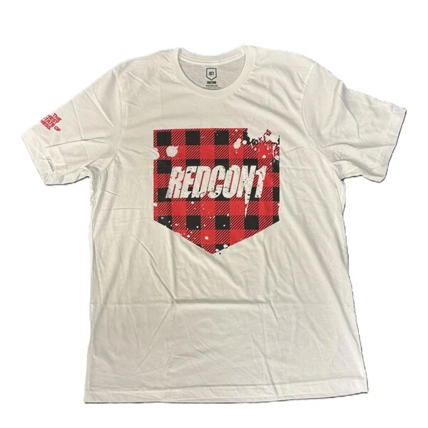 Redcon1 Red Plaid Shield T-Shirt