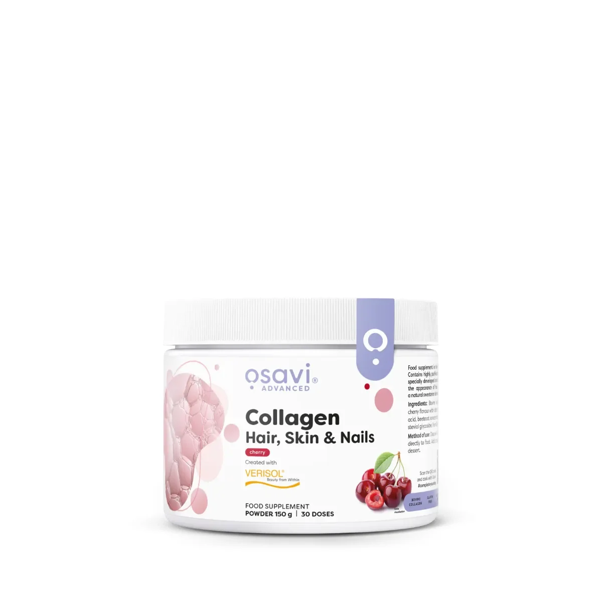 Osavi Collagen Peptides (Hair Skin & Nails) - Cherry