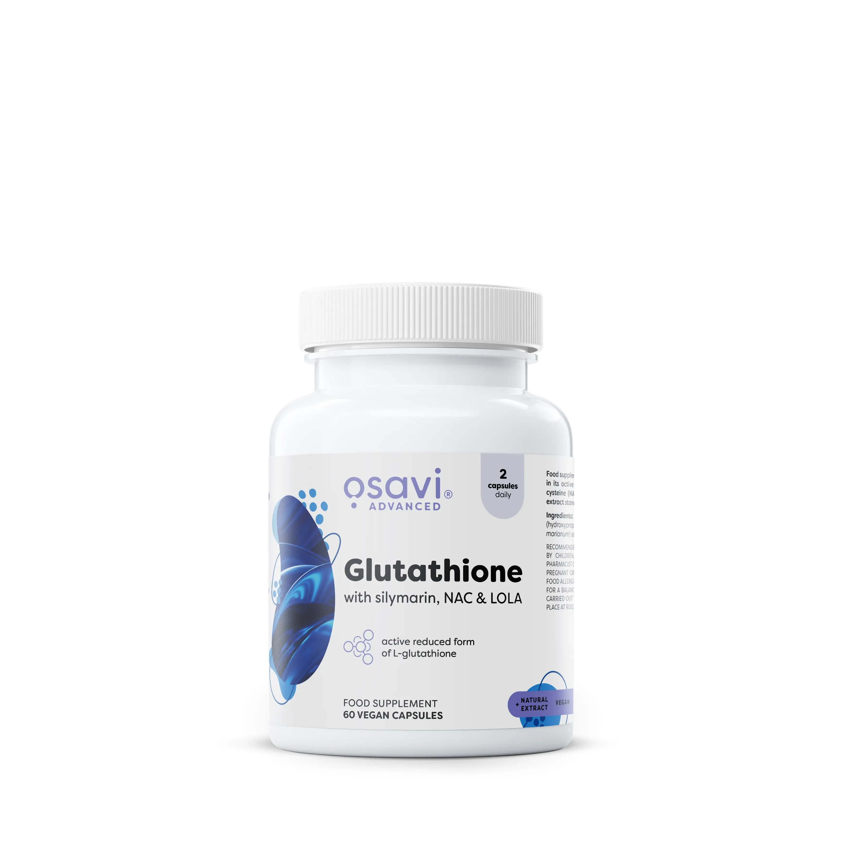 Osavi Glutathione with Silymarin - NAC & LOLA