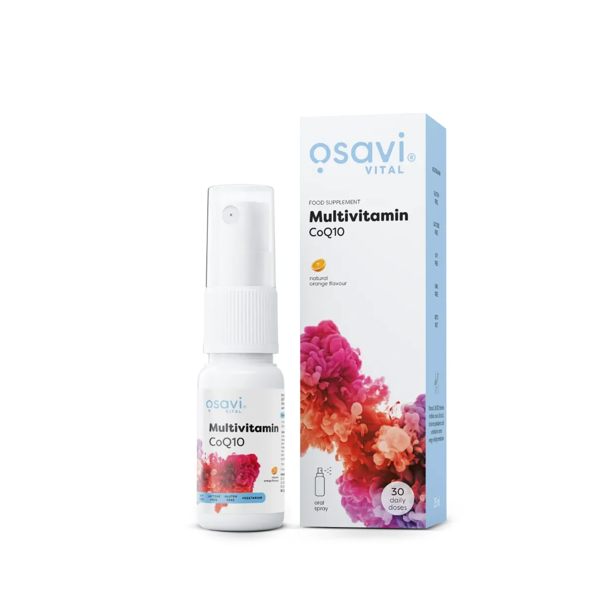 Osavi Multivitamin CoQ10 Oral Spray, Orange