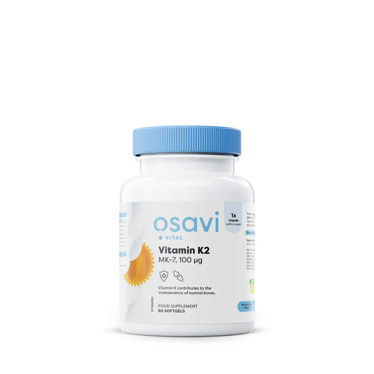 Osavi Vitamin K2 MK-7 - 100mcg