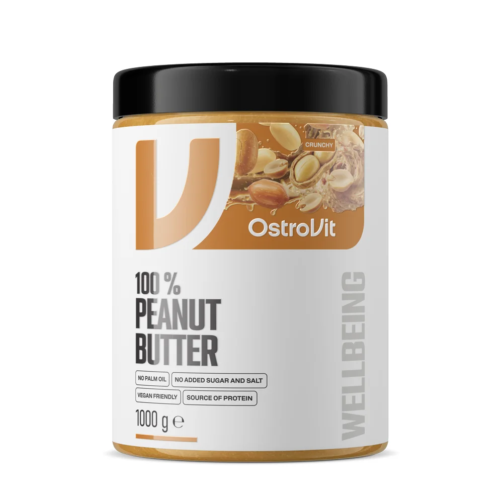 OstroVit 100% Peanut Butter - Crunchy