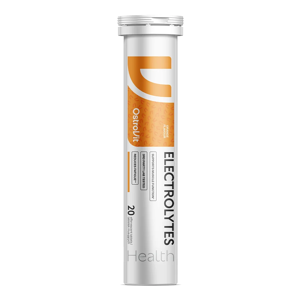 OstroVit Electrolyte Effervescent Tabs, Orange