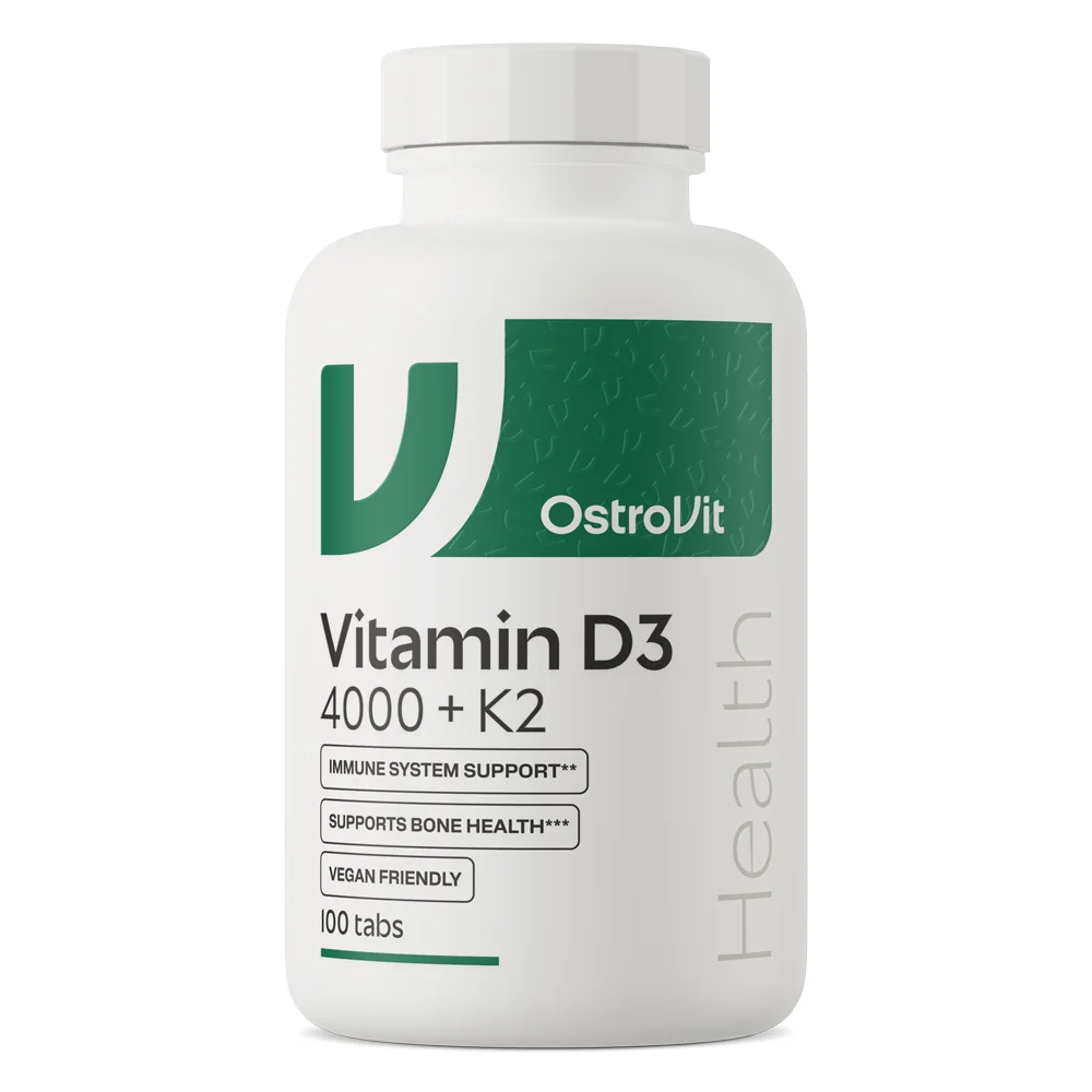 OstroVit Vitamin D3 4000 + K2 Vegan