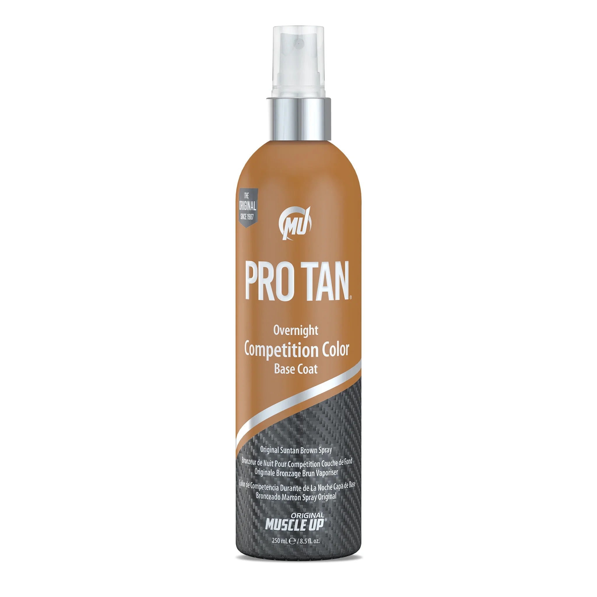 Pro Tan Overnight Competition Color Base Coat, (Spray With Applicator)