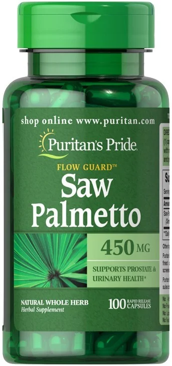 Puritan's Pride Saw Palmetto, 450mg
