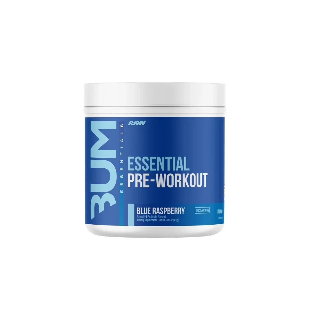 Raw Nutrition CBUM Essential Pre-Workout, Blue Raspberry