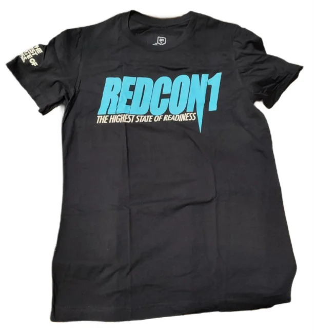 Redcon1 Redcon1 OG T-Shirt, Teal on Black