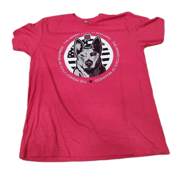 Redcon1 Redcon1 The Highest State Of Readiness K9 T-Shirt, Red