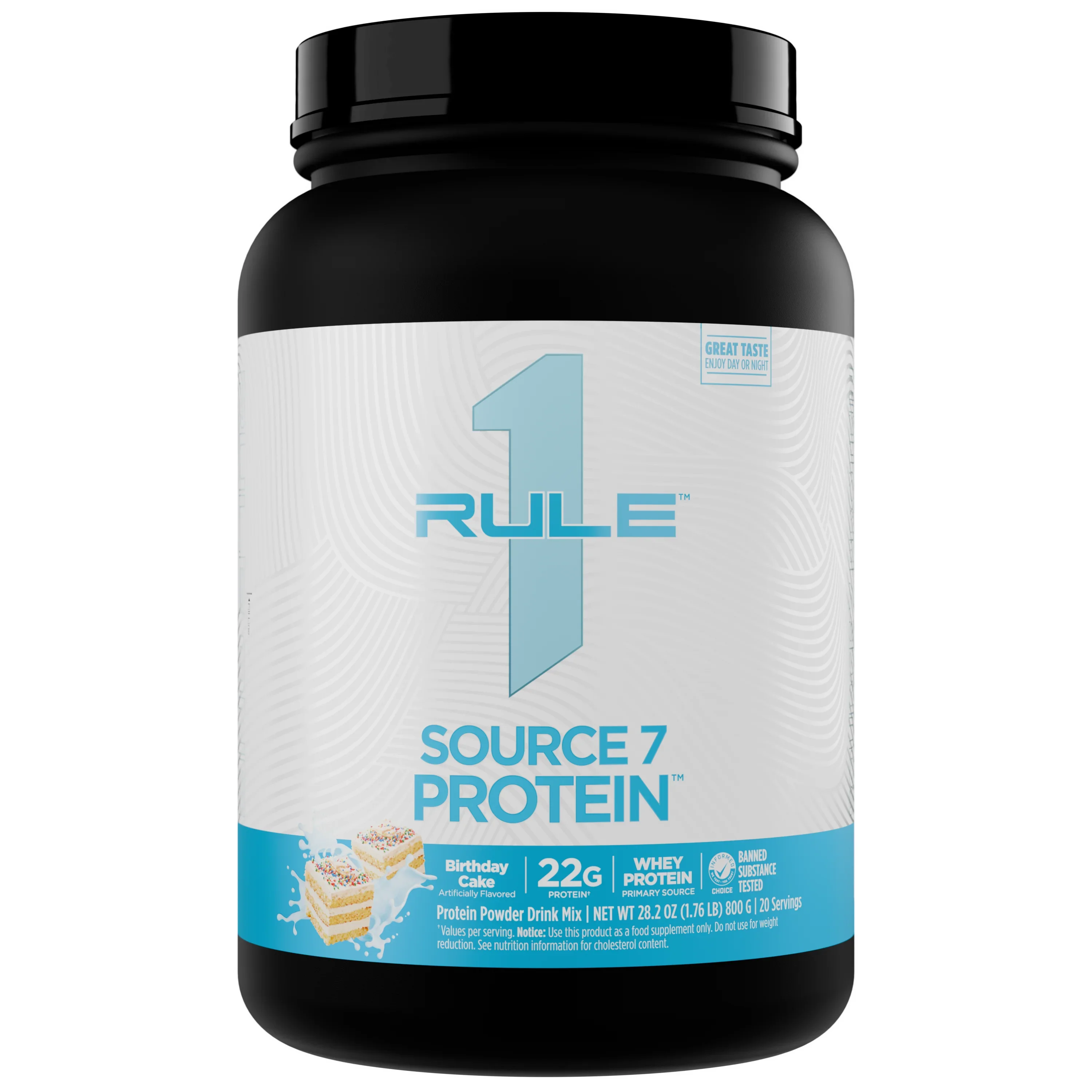 Rule One Source7 Protein, Birthday Cake