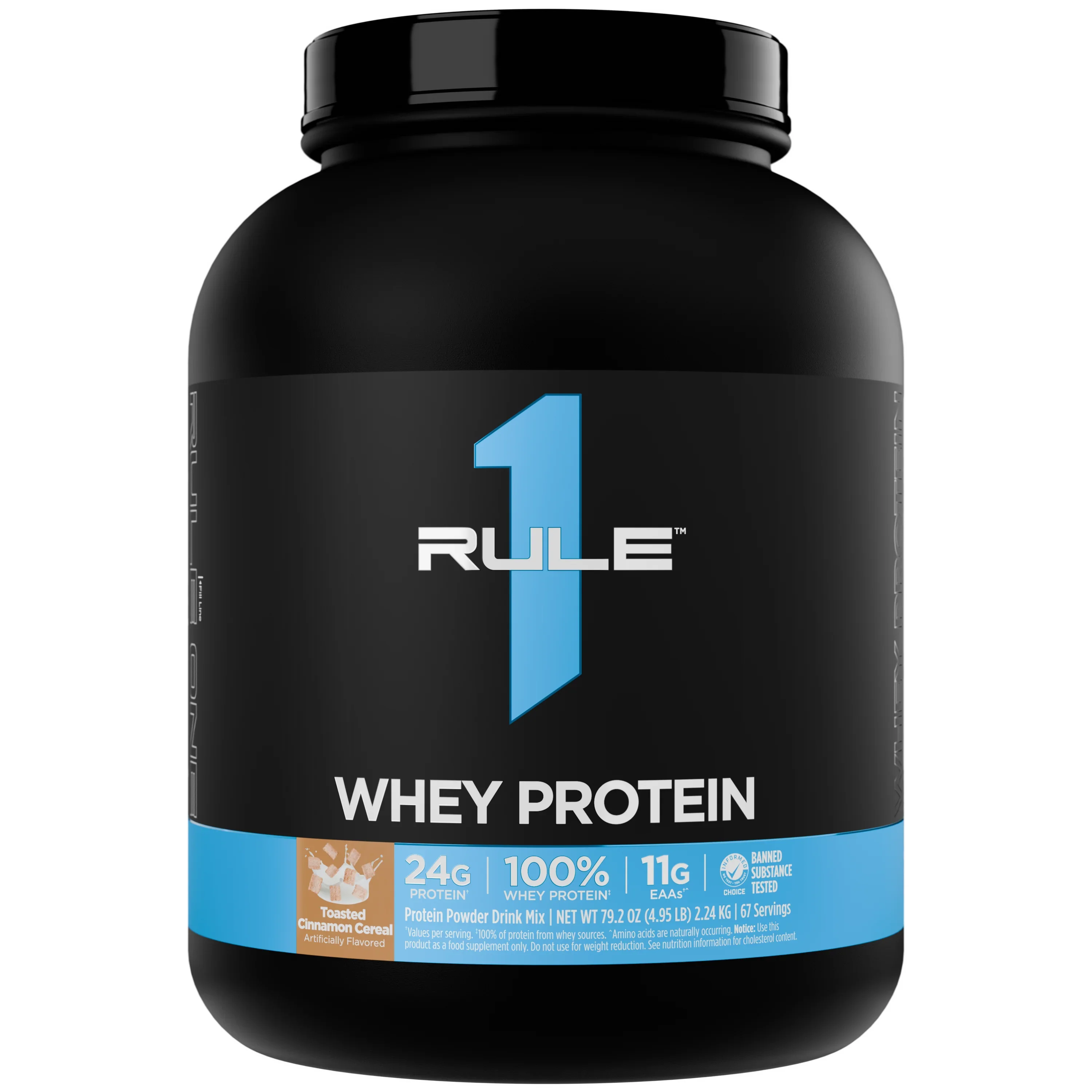 Rule One Whey Protein, Toasted Cinnamon Cereal