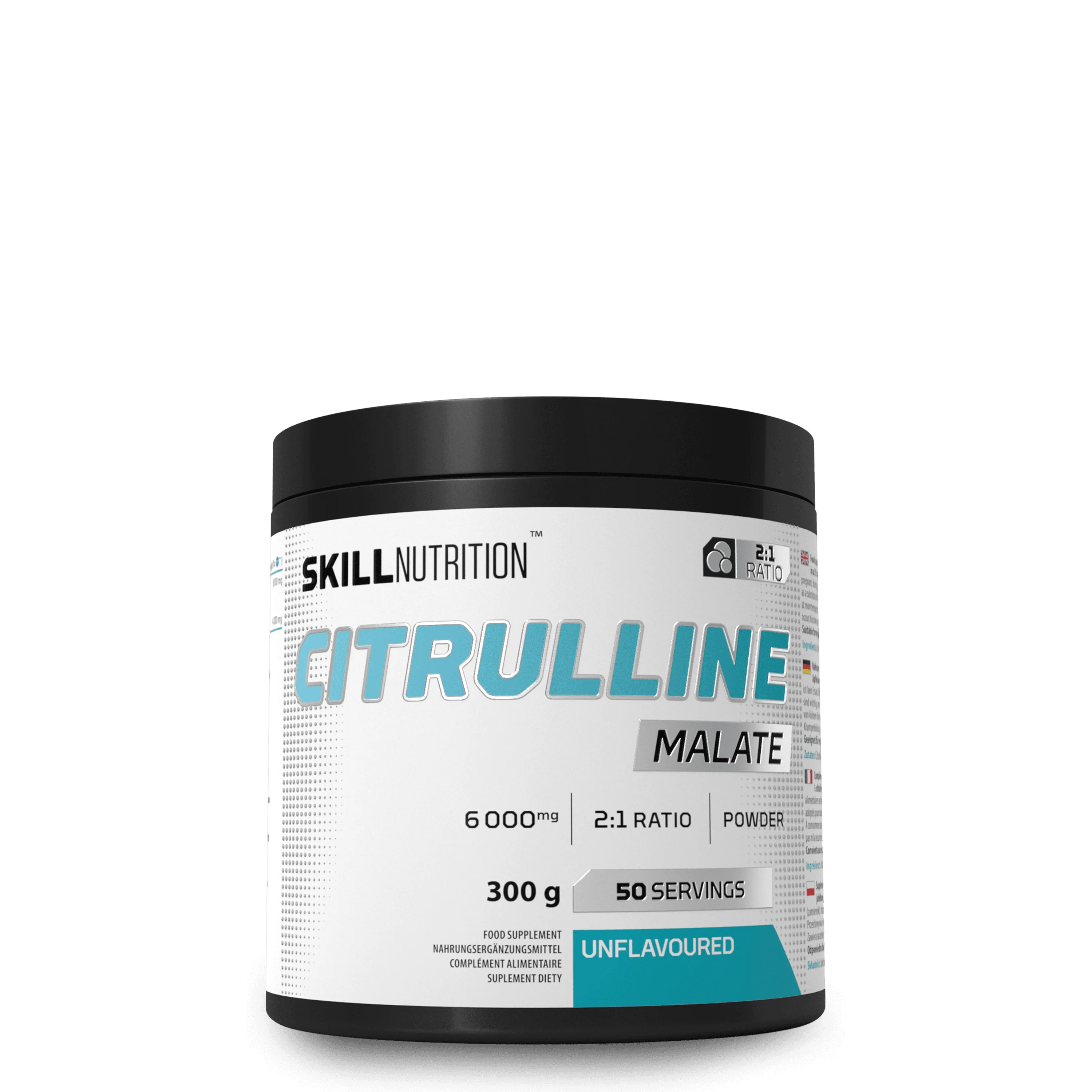Skill Nutrition Citrulline Malate 2:1 Powder, Unflavoured