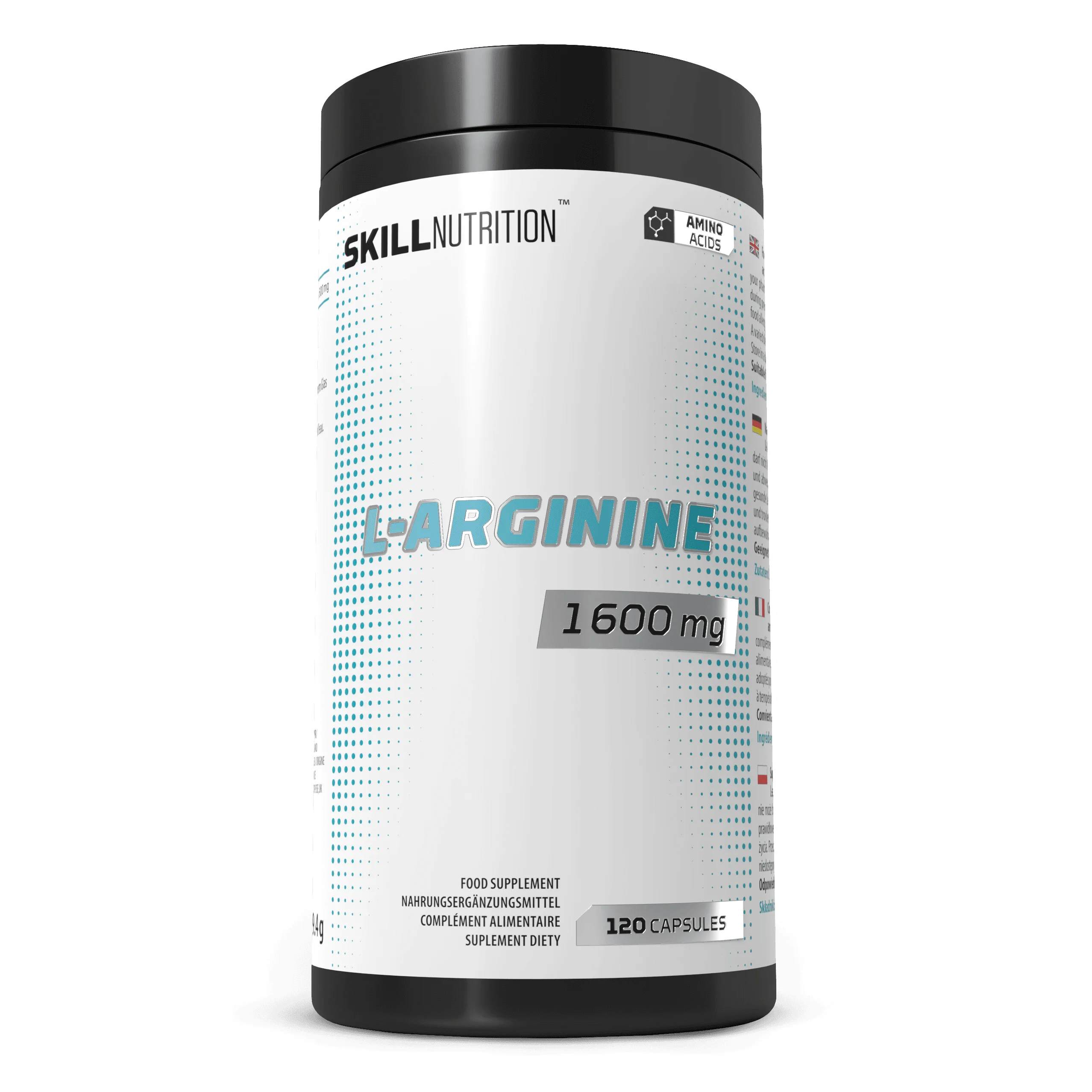 Skill Nutrition L-Arginine, 1600mg