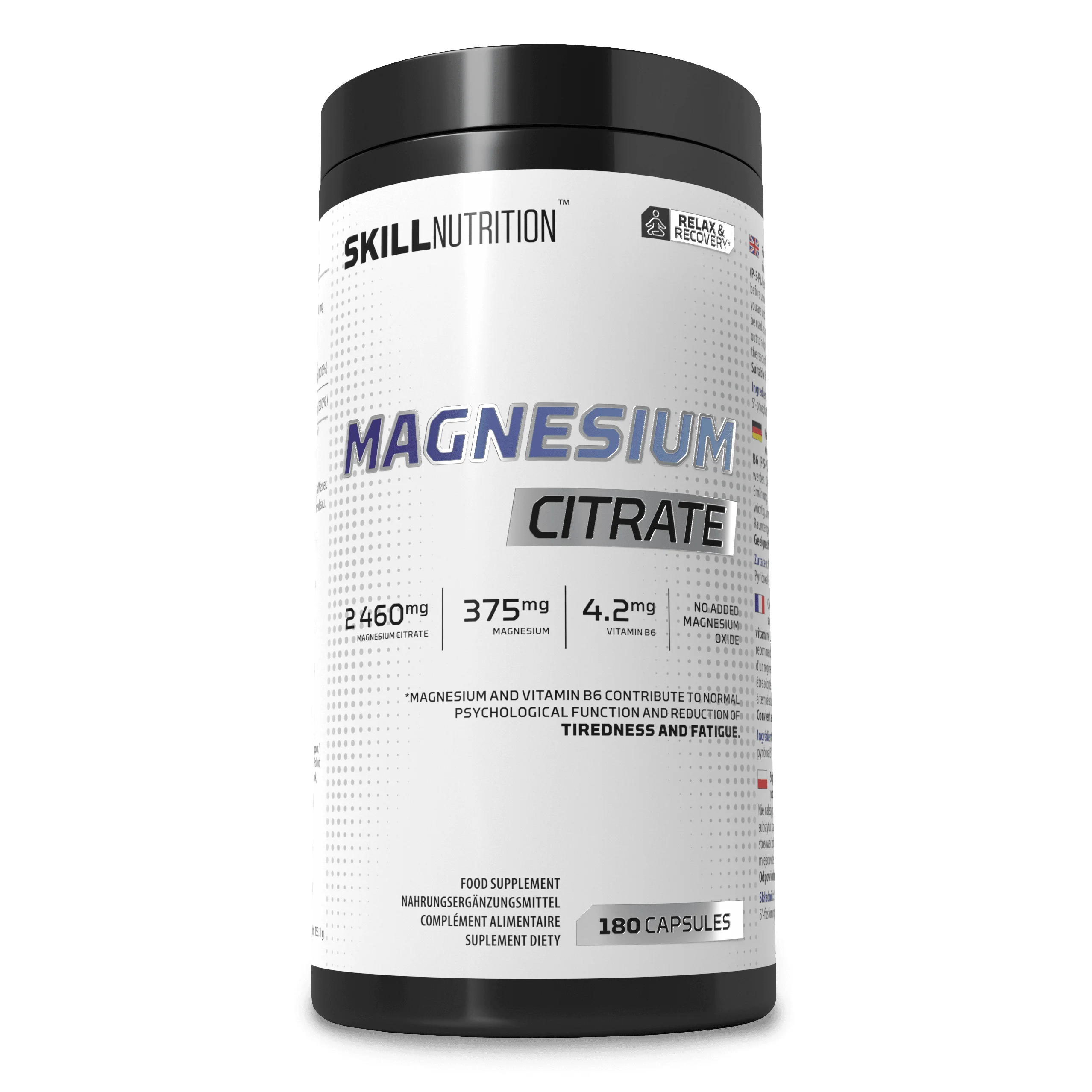 Skill Nutrition Magnesium Citrate
