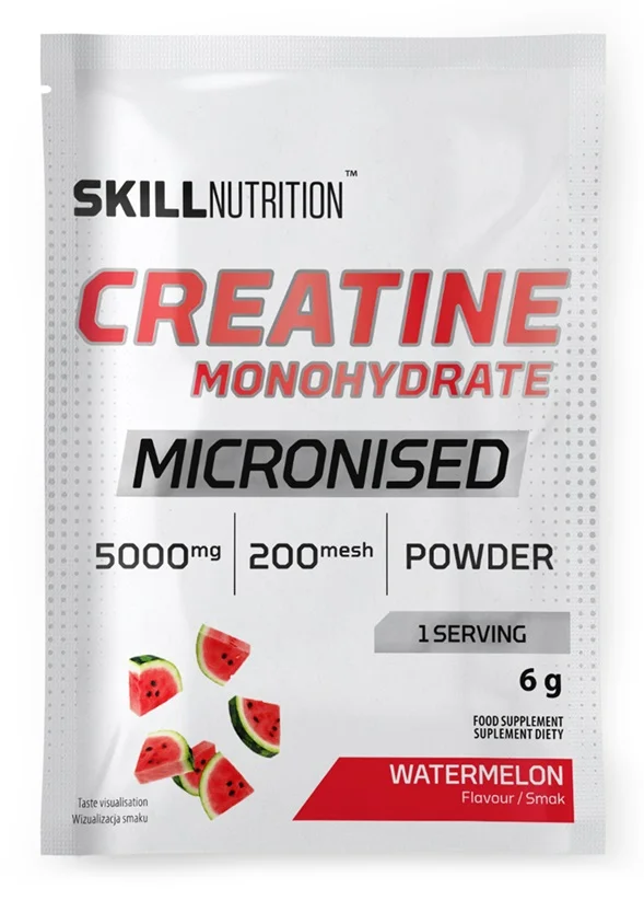 Skill Nutrition Micronised Creatine Monohydrate, Watermelon