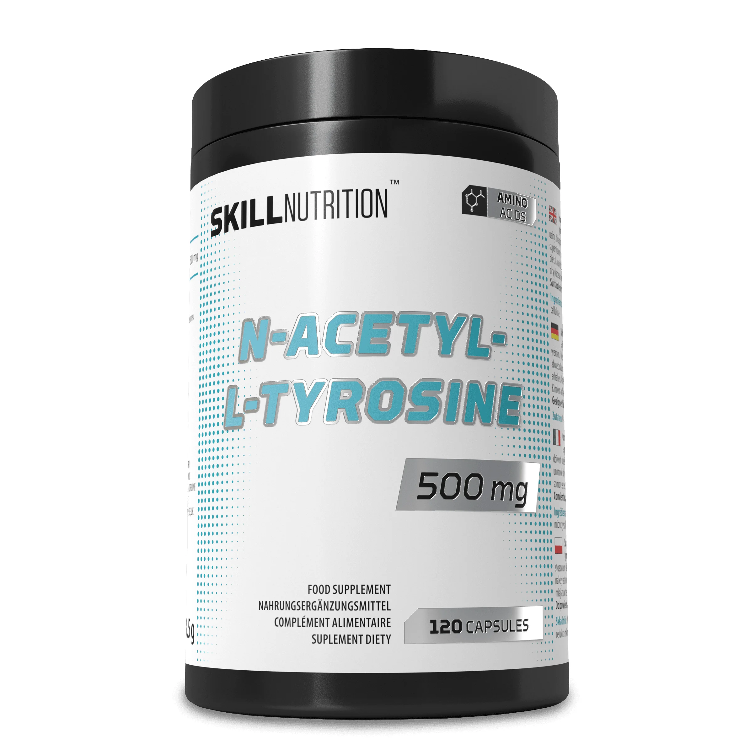 Skill Nutrition N-Acetyl-L-Tyrosine, 500mg