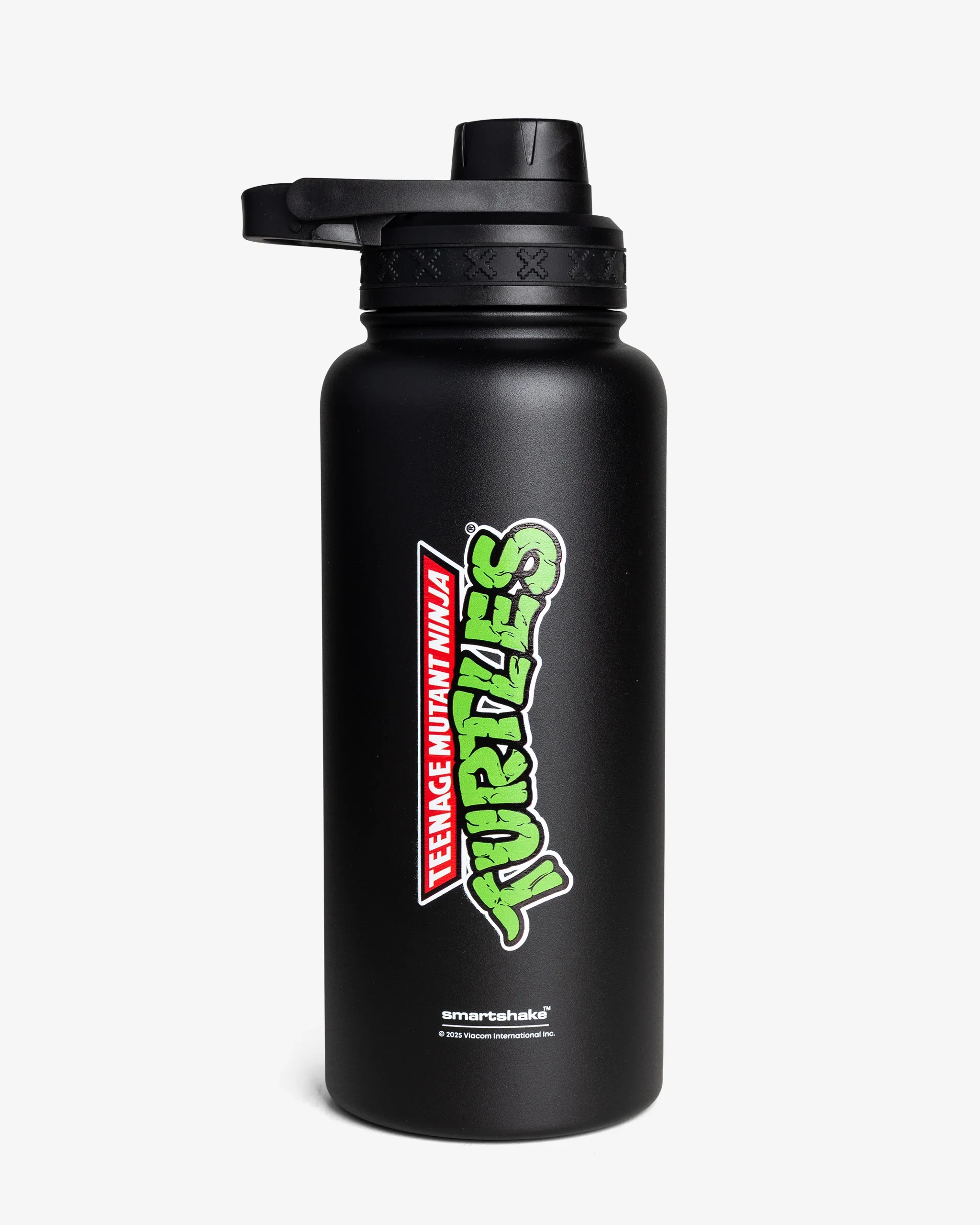 SmartShake Bohtal Insulated Sports Bottle - TMNT - Classic Logo Black