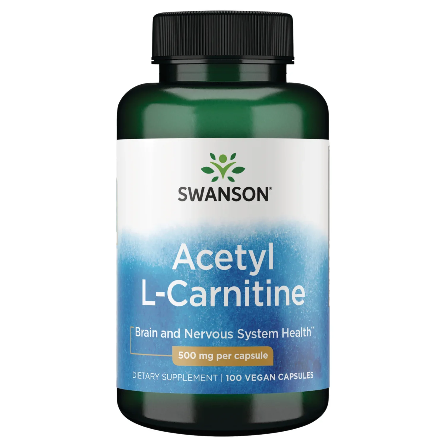 Swanson Acetyl L-Carnitine, 500mg