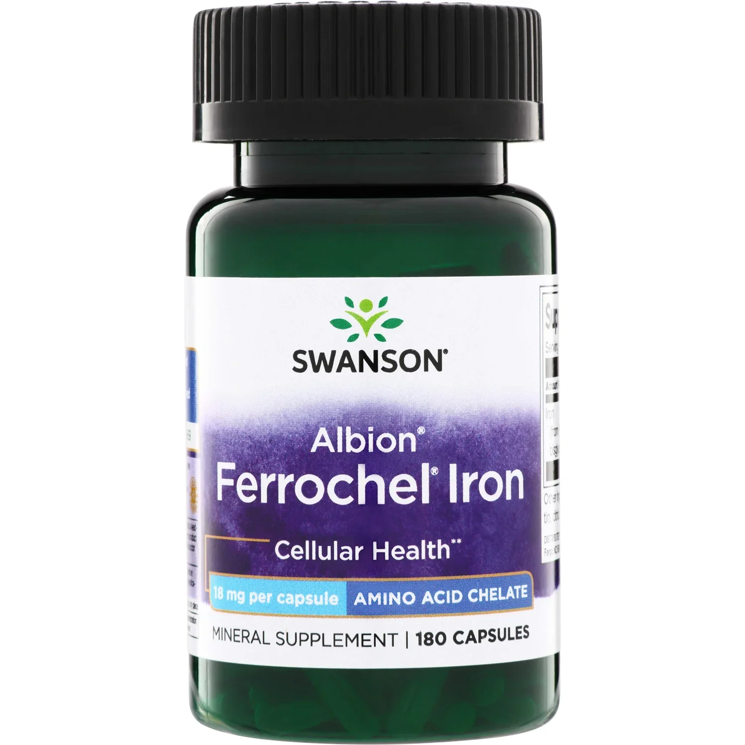 Swanson Albion Ferrochel Iron, 18mg