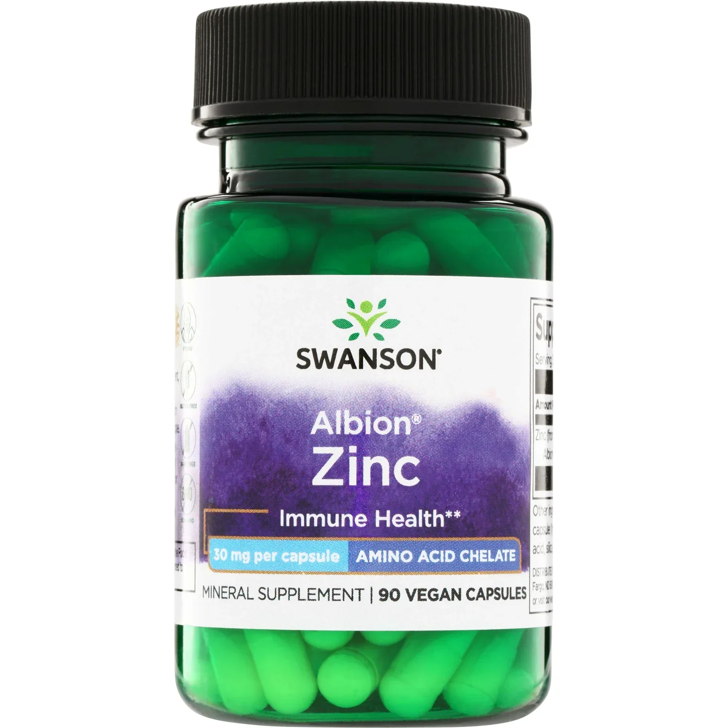 Swanson Albion Zinc, 30mg