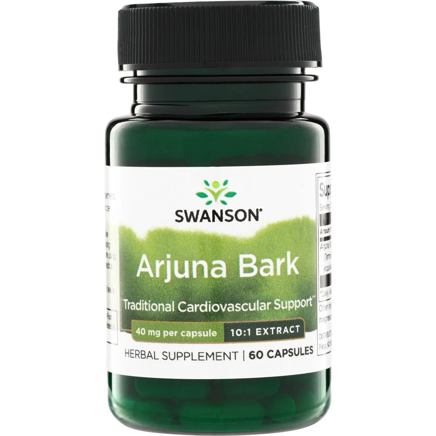 Swanson Arjuna Bark (10:1) Extract, 40mg