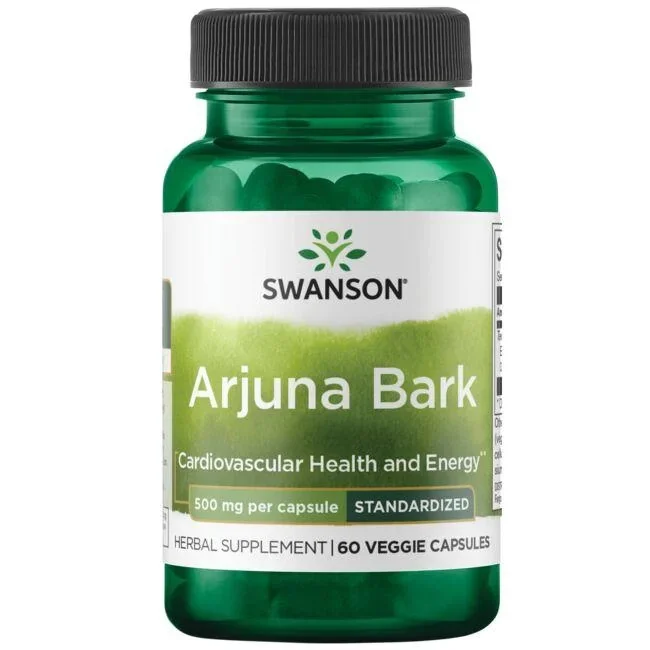 Swanson Arjuna Bark, 500mg