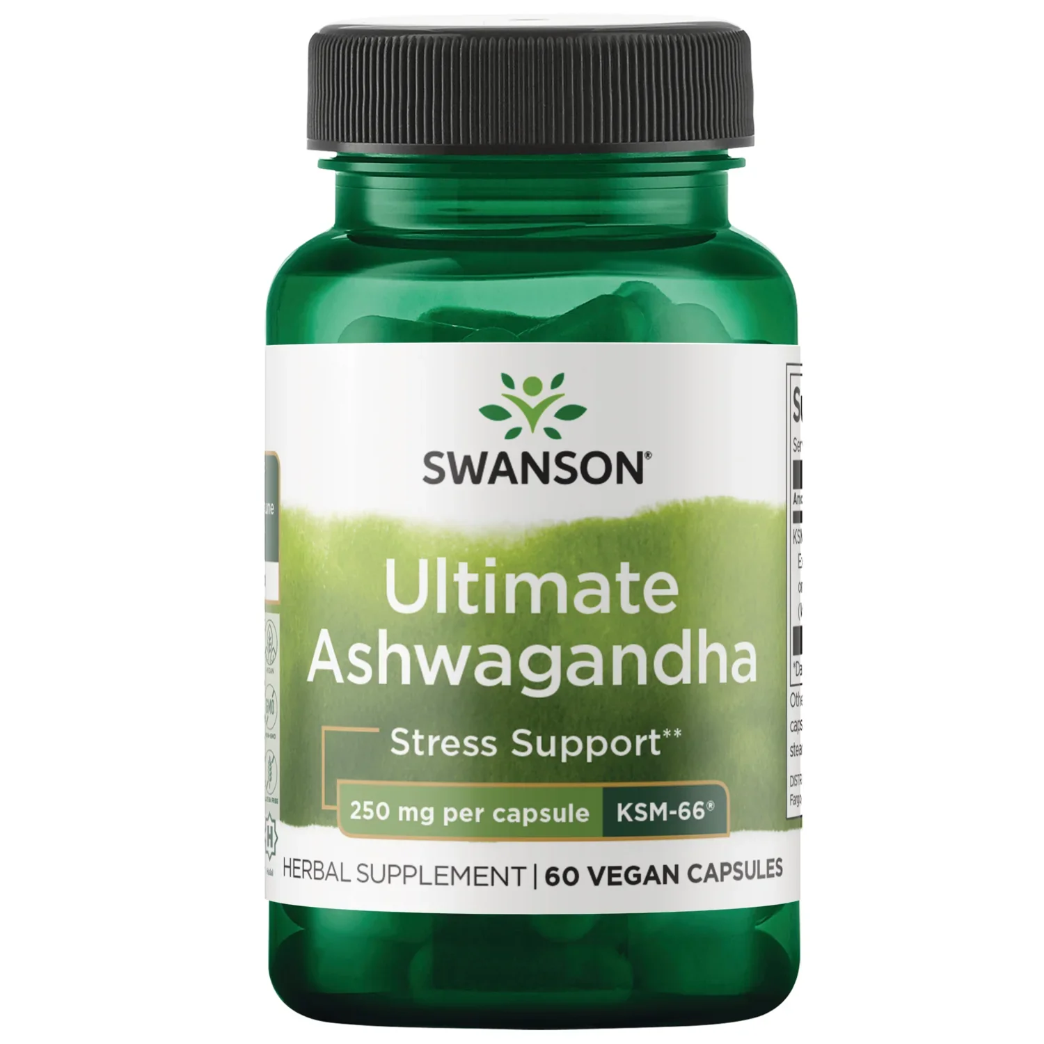Swanson Ashwagandha Ultimate KSM-66, 250mg