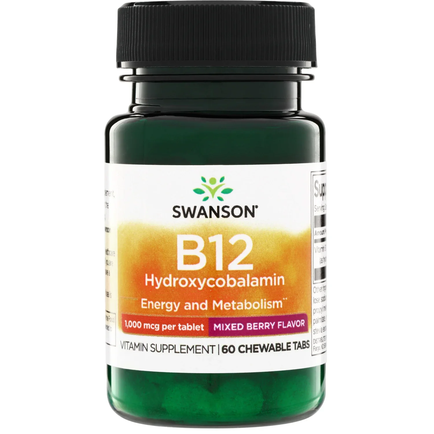 Swanson B-12 Hydroxycobalamin, 1000mcg