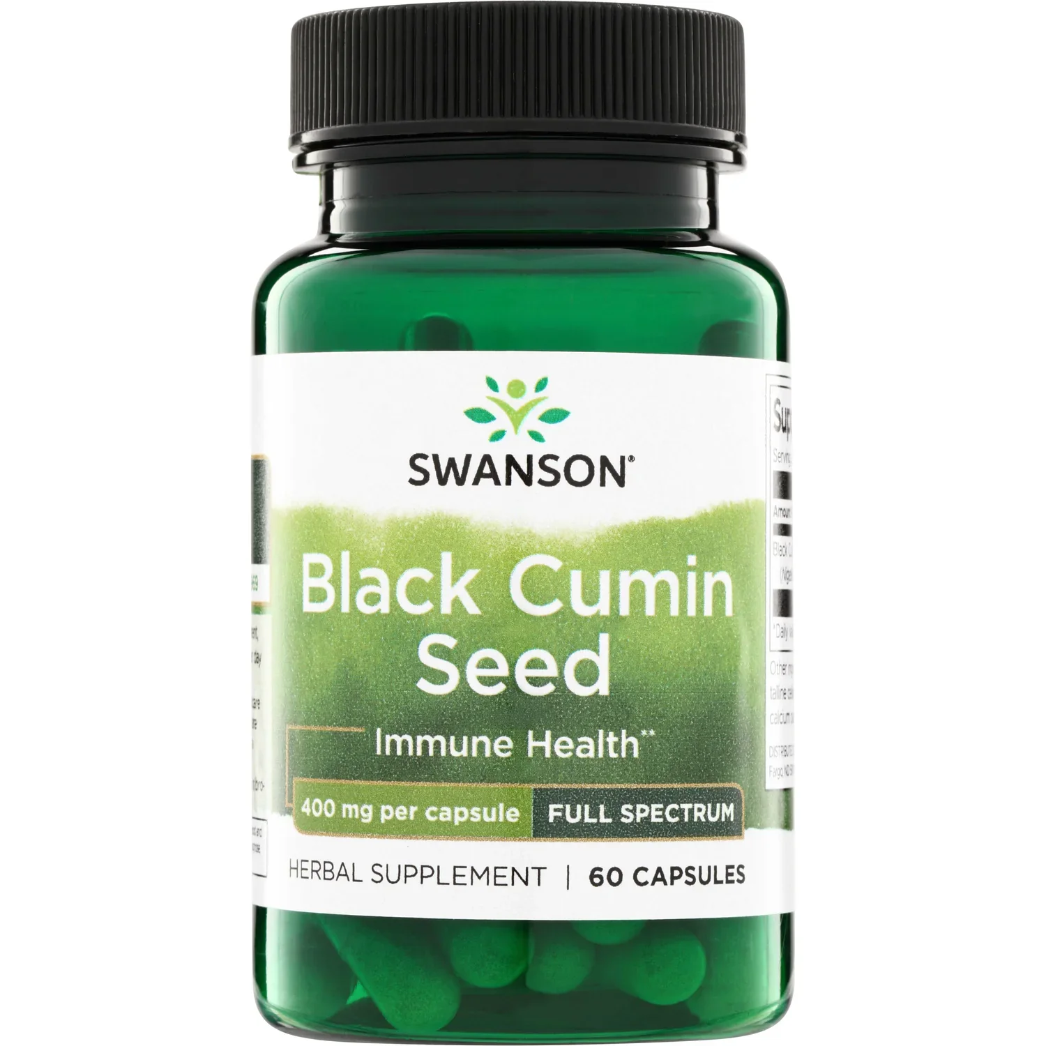 Swanson Black Cumin Seed, 400mg