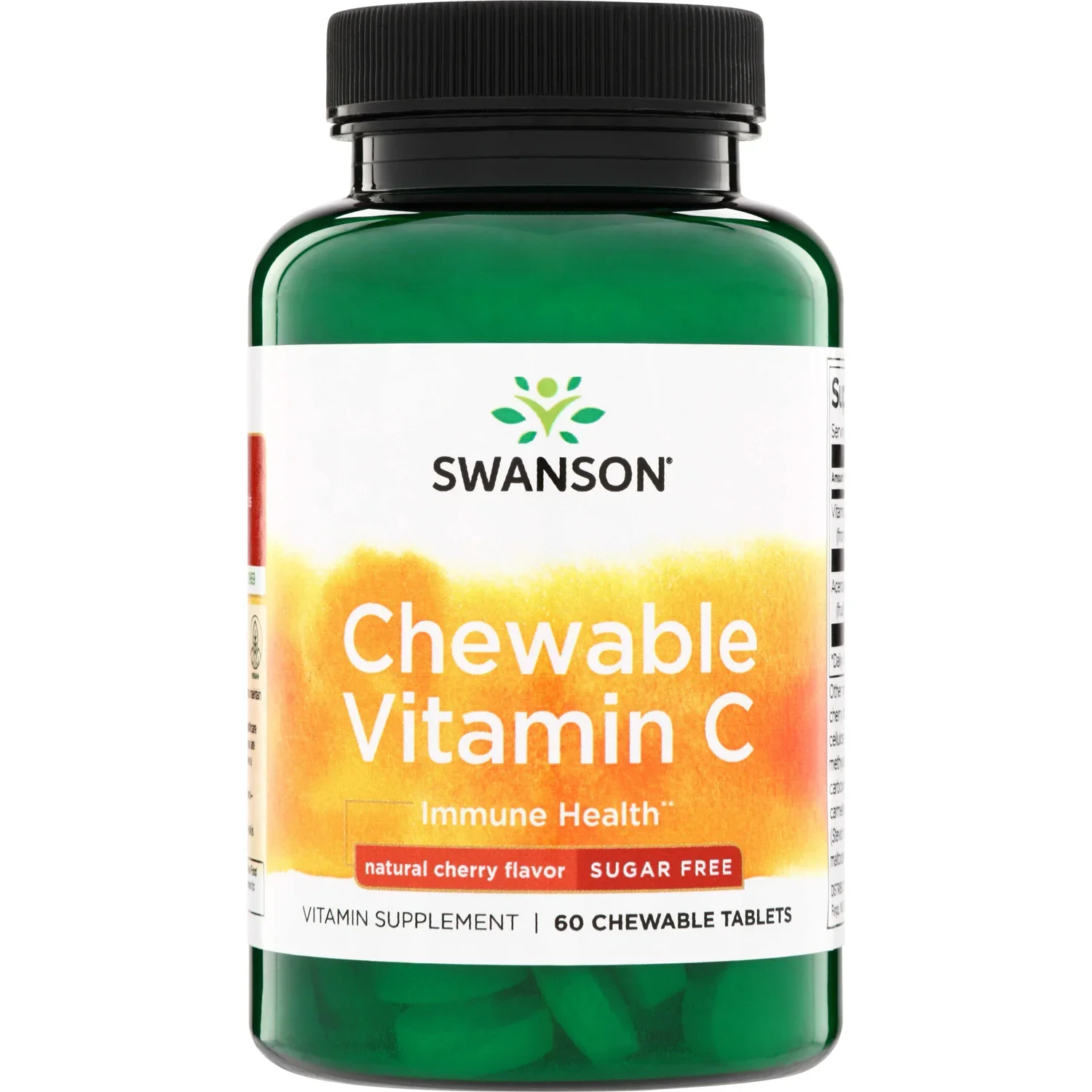Swanson Chewable Vitamin C, Natural Cherry Flavour