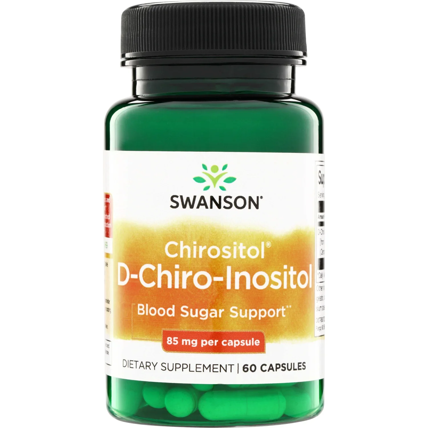 Swanson D-Chiro-Inositol, 85mg