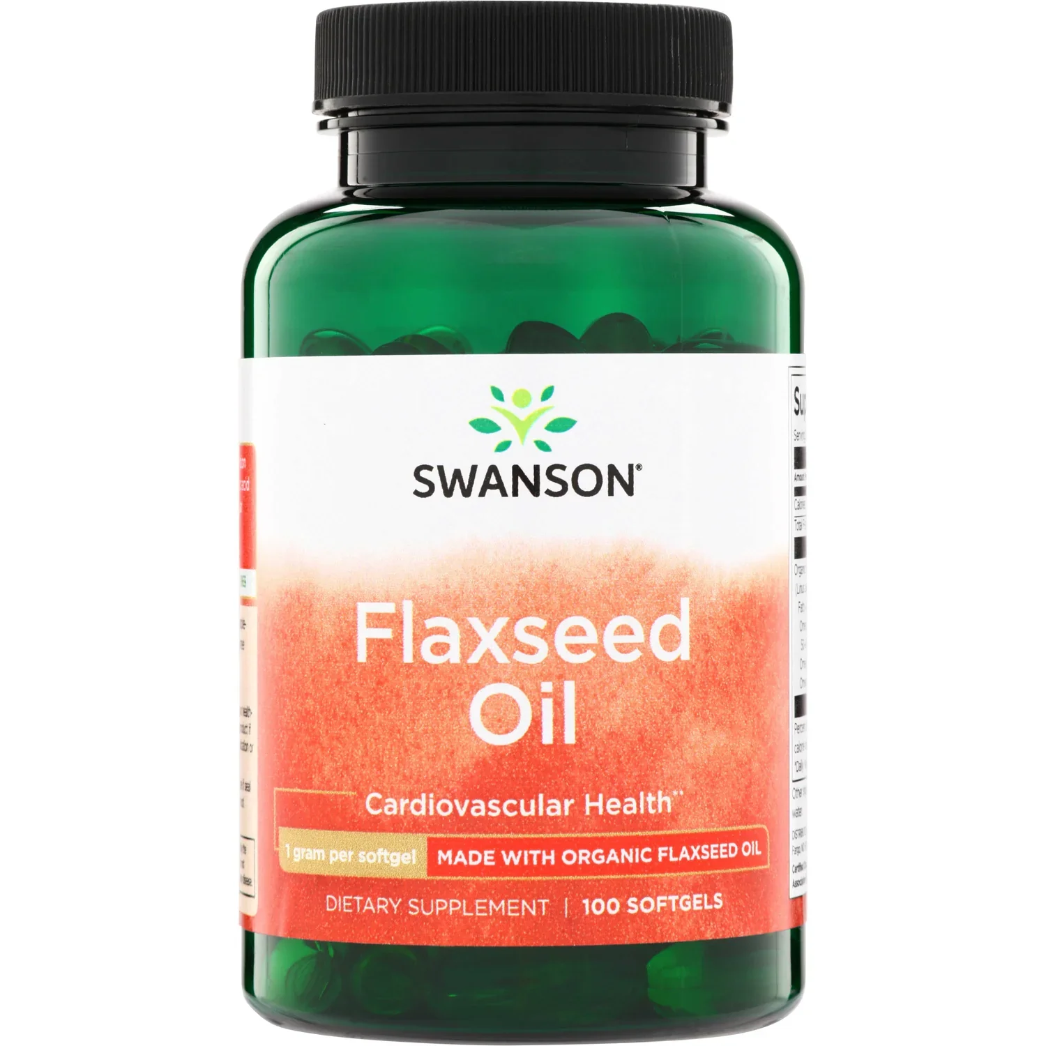 Swanson Flaxseed Oil, 1000mg