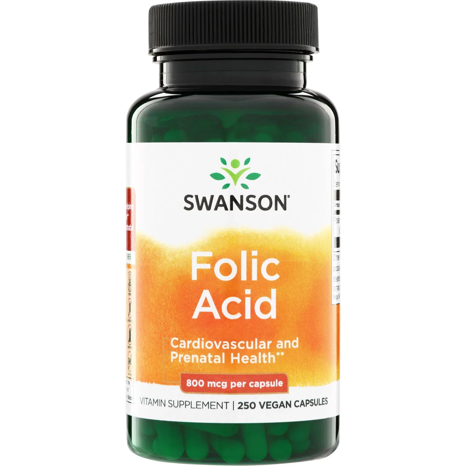Swanson Folic Acid, 800mcg