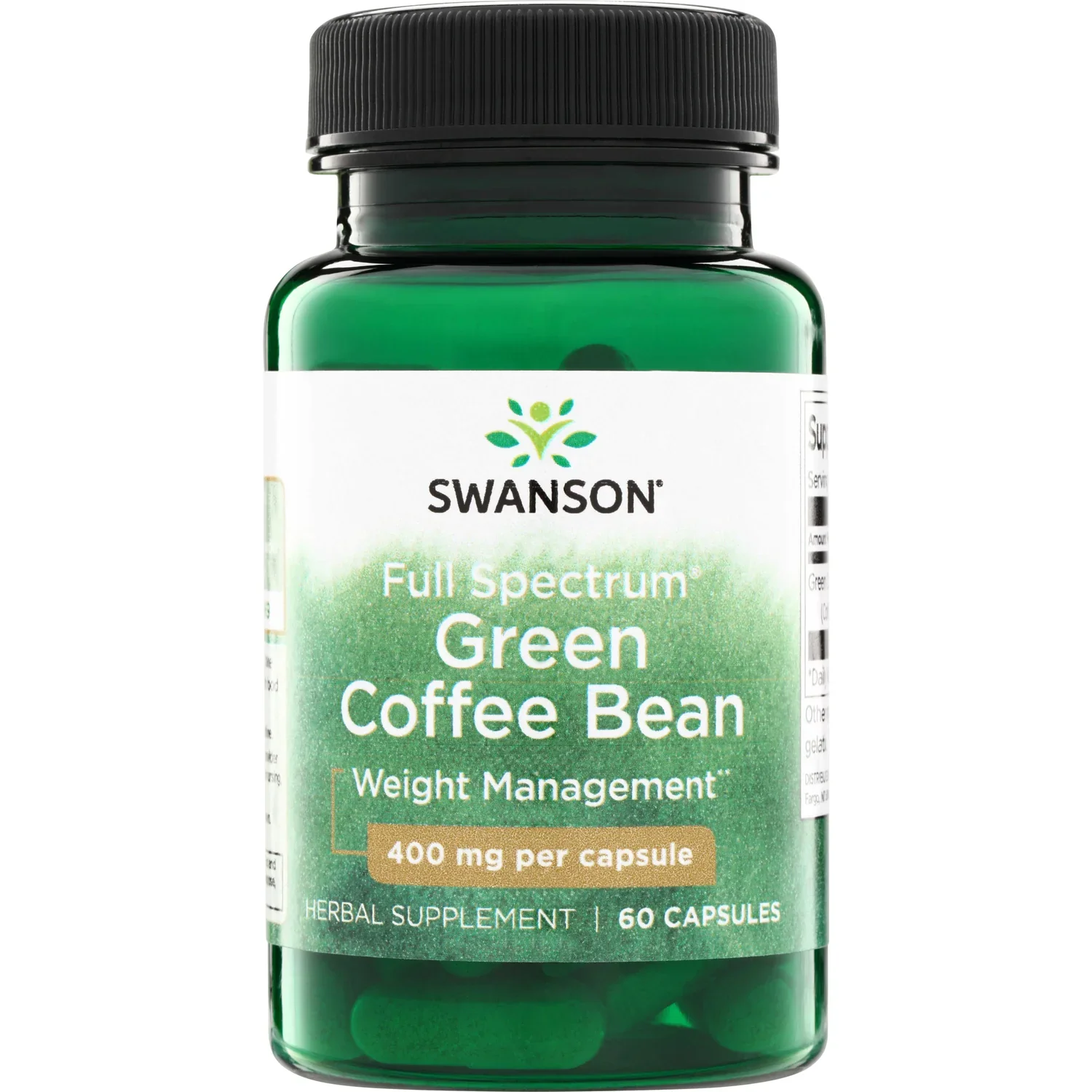 Swanson Full Spectrum Green Coffee Bean, 400mg