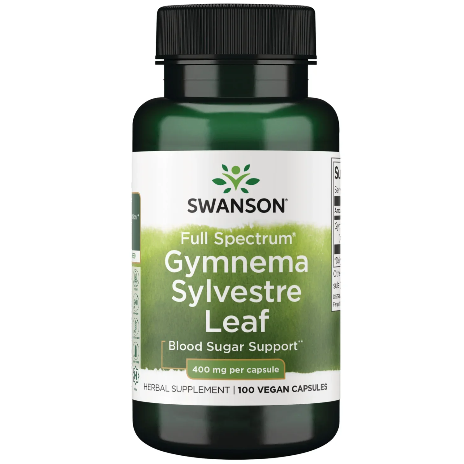 Swanson Full Spectrum Gymnema Sylvestre Leaf, 400mg
