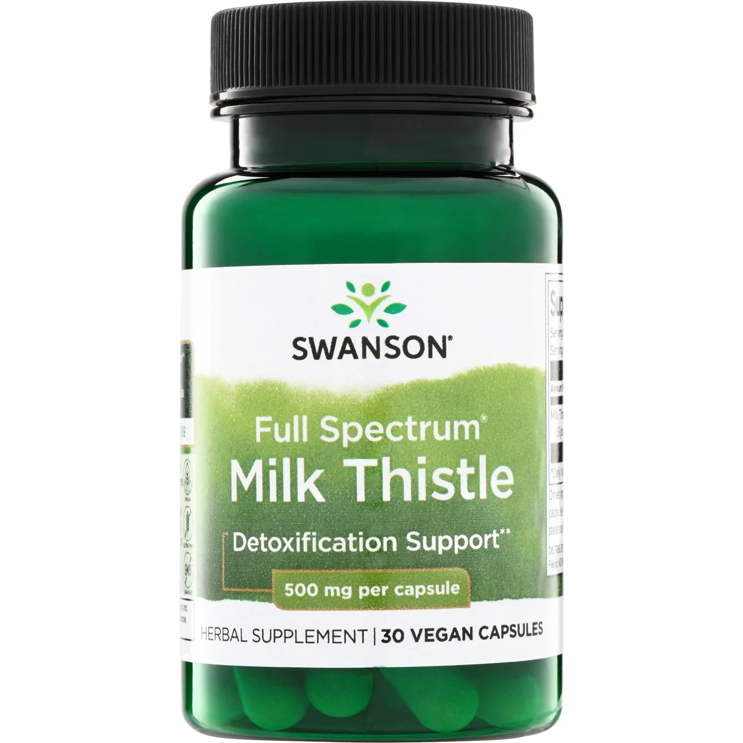 Swanson Full Spectrum Milk Thistle, 500mg