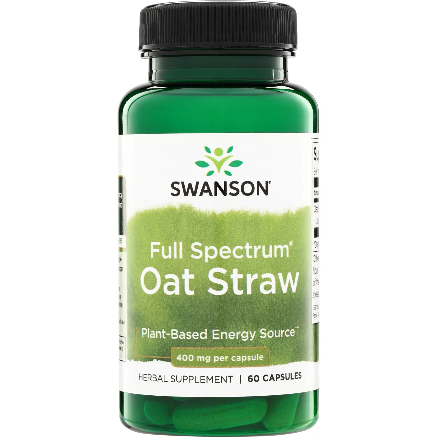 Swanson Full Spectrum Oat Straw, 400mg