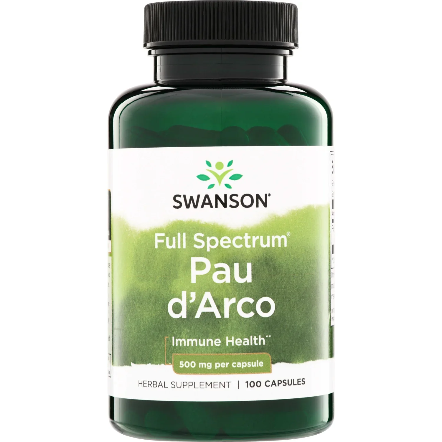 Swanson Full Spectrum Pau d'Arco, 500mg
