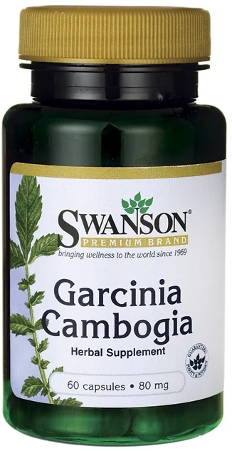 Swanson Garcinia Cambogia 5:1 Extract, 80mg