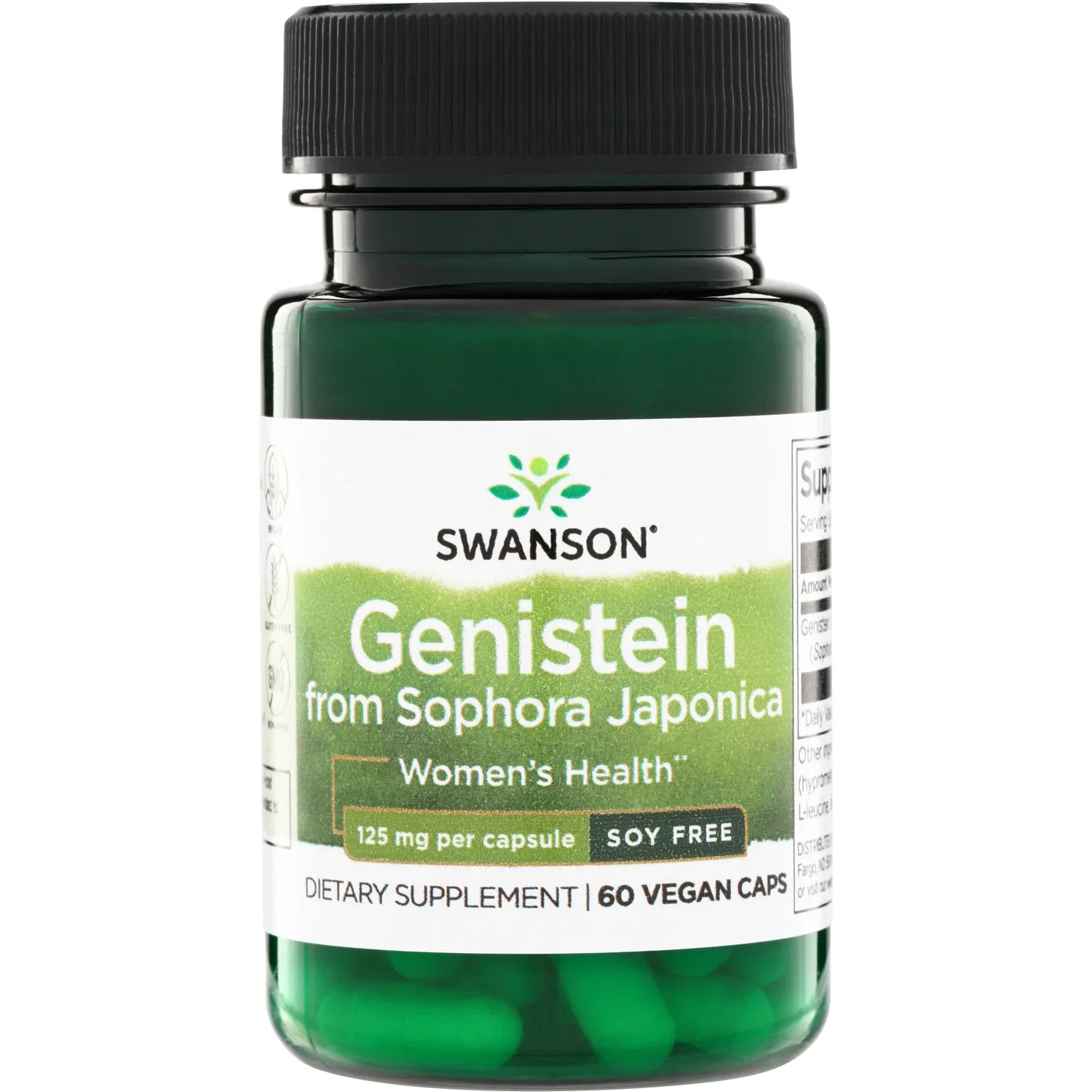 Swanson Genistein from Sophora Japonica, 125mg