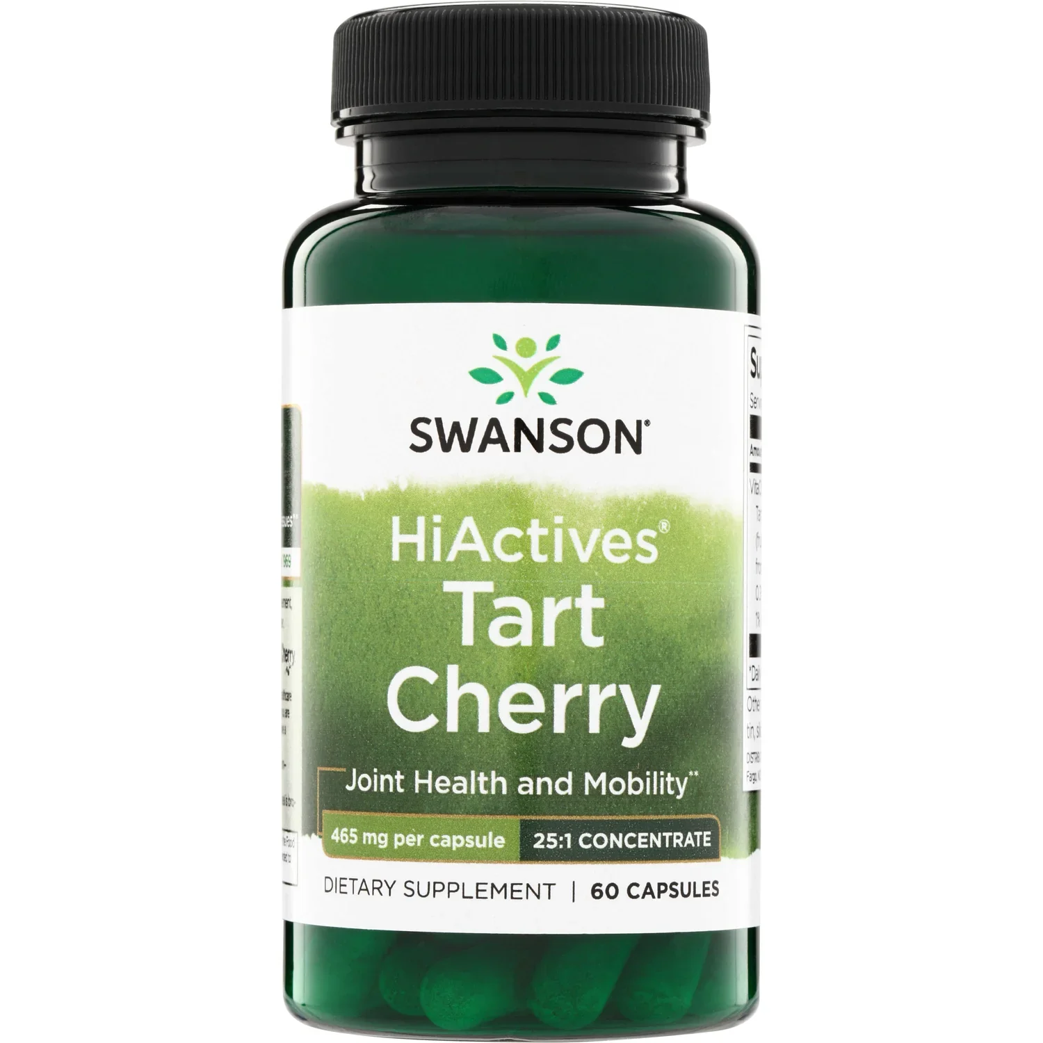 Swanson HiActives Tart Cherry, 465mg