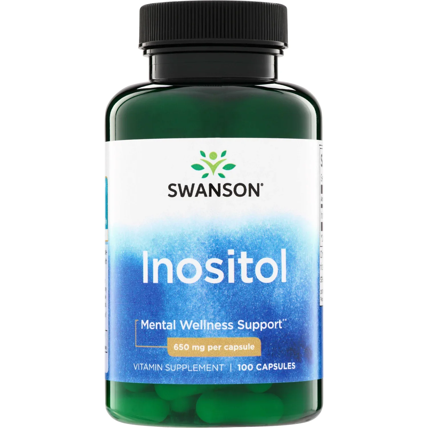 Swanson Inositol, 650mg
