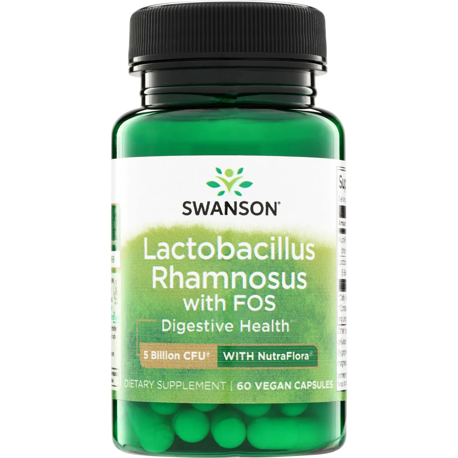 Swanson Lactobacillus Rhamnosus with FOS, 5 Billion CFU