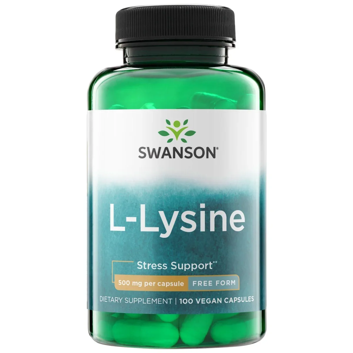 Swanson Lysine - 500mg Free-Form
