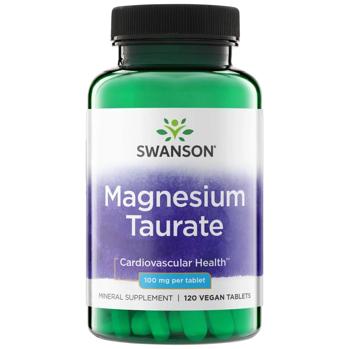 Swanson Magnesium Taurate, 100mg
